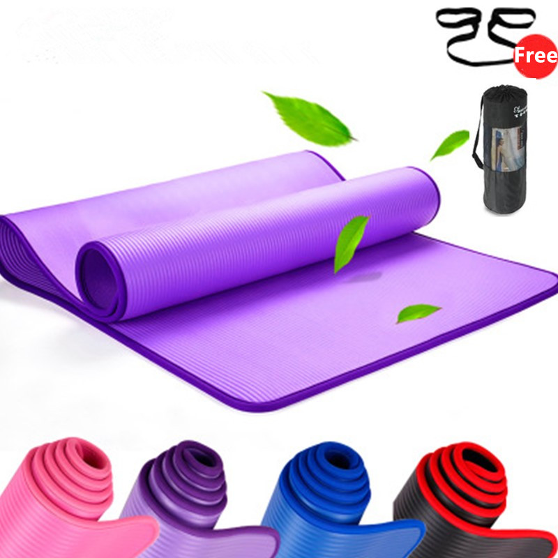 Gym Floor Mats - 10mm Antislip Yogamat 183cm*61cm Verdikte NBR