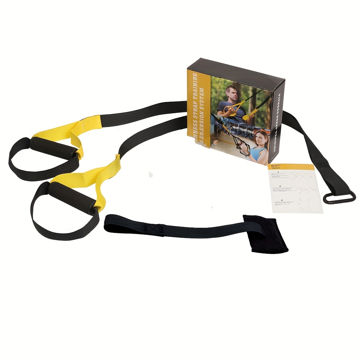 Suspension Trainer Trx - Verstelbare ophanging Trainingsriem Lichaamsgewicht Weerstandstrainingsriemen voor