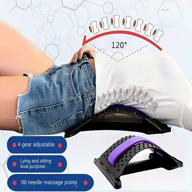 Posture Corrector Back - Magnetische rugmassage spierontspanningsrekker houdingtherapie corrector rugstrekker