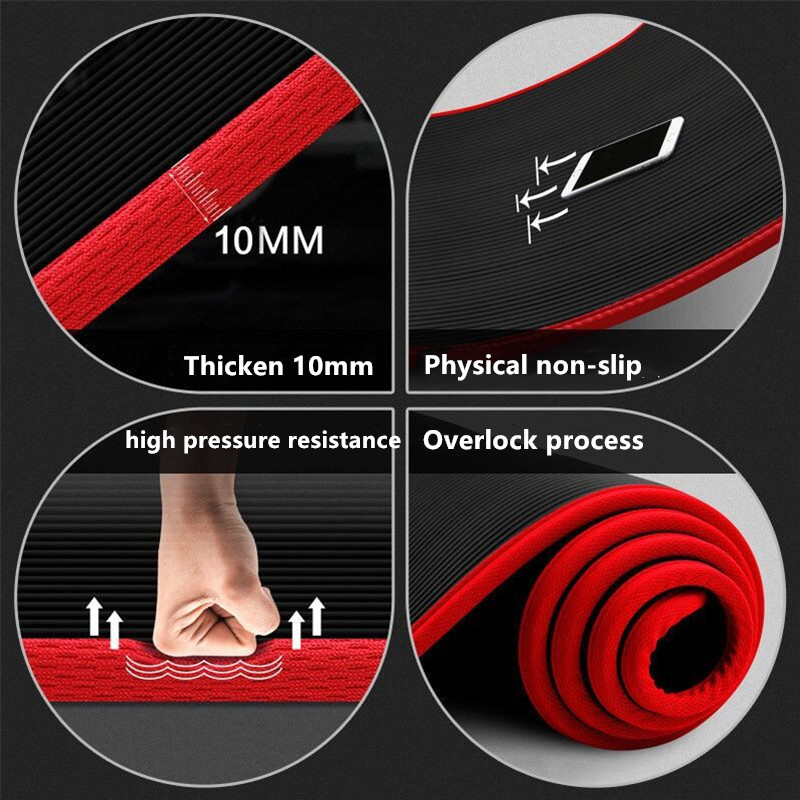 10mm Antislip Yogamat 183cm*61 - Gym Floor Mats recensie en prijs
