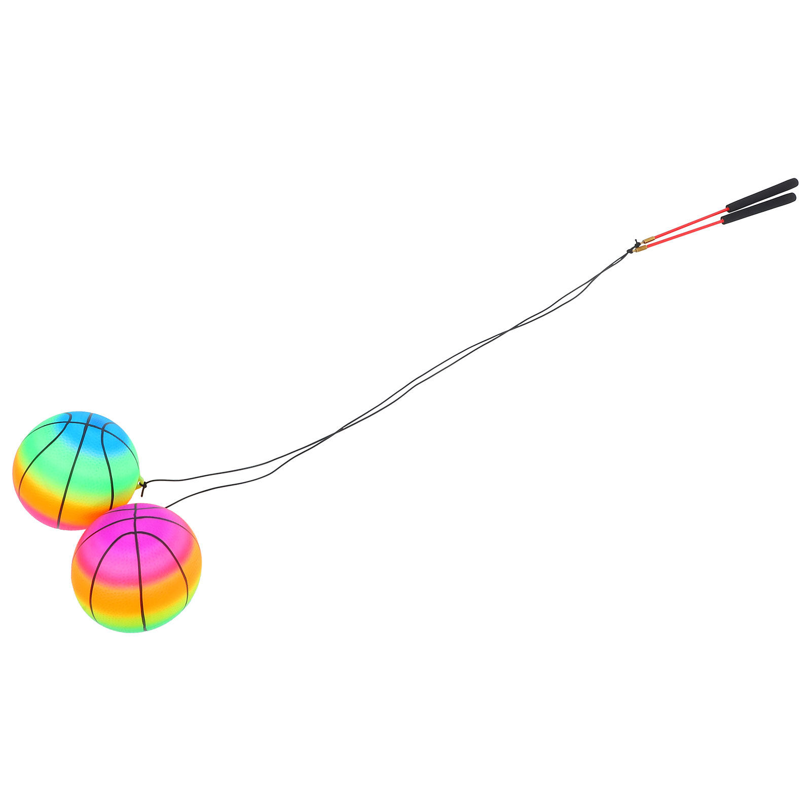 2 sets regenboogkleurige conne - Exercise Ball Stability recensie en prijs
