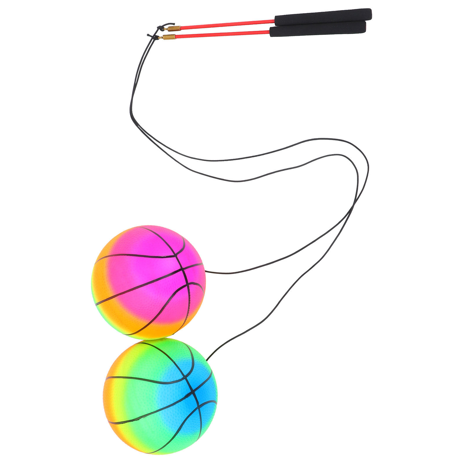 2 sets regenboogkleurige conne - Exercise Ball Stability recensie en prijs