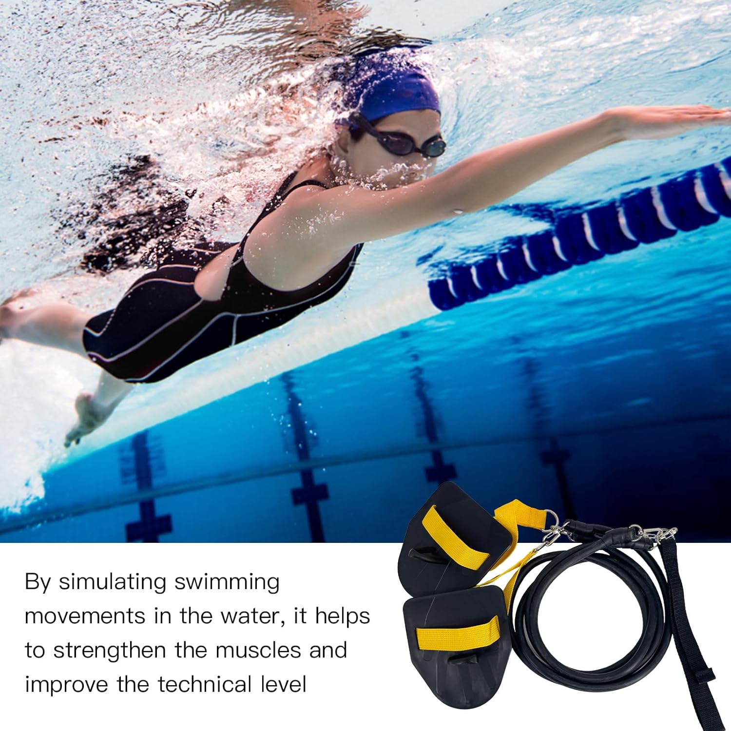 Zwemweerstandsbandset met hand - Suspension Trainer Trx recensie en prijs