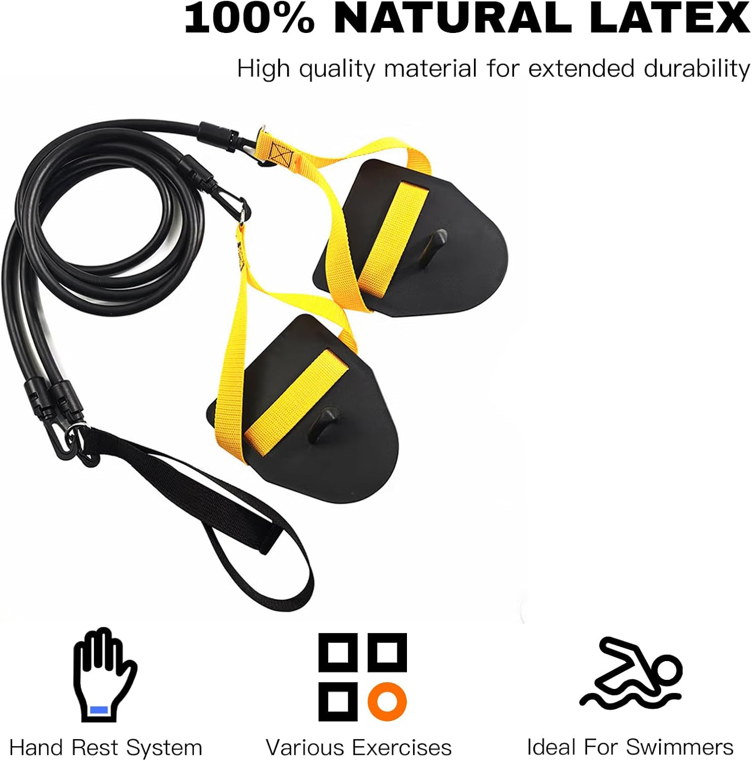 Zwemweerstandsbandset met hand - Suspension Trainer Trx recensie en prijs