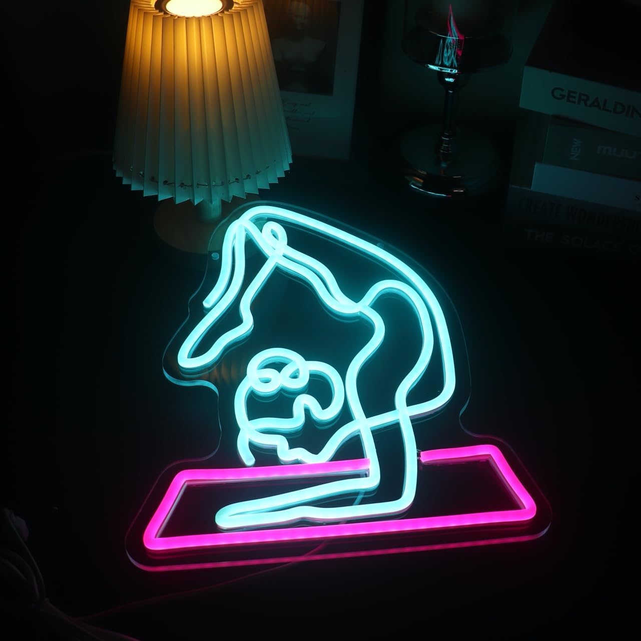 Yoga Neonbord Dimbaar Led Wand - Yoga Fitness Rooms recensie en prijs