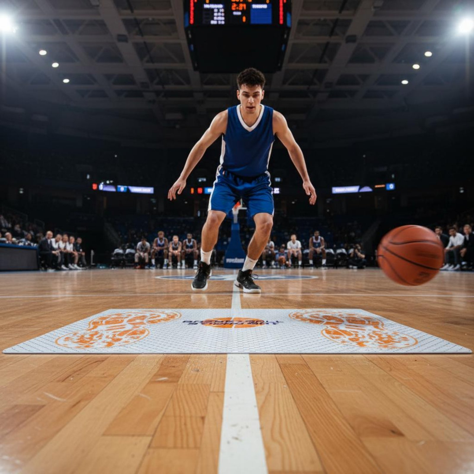Basketbal kleefmat van PVC-mat - Gym Floor Mats recensie en prijs