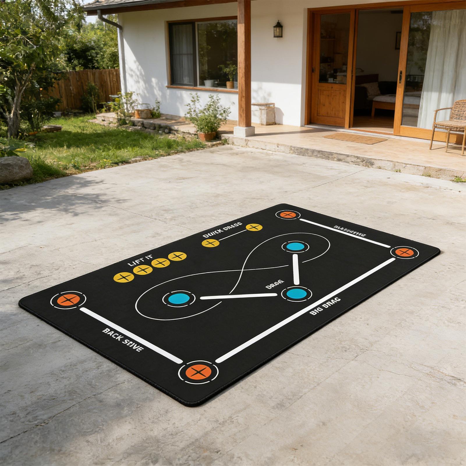 Voetbaltrainingsmat 80*120cm A - Gym Floor Mats recensie en prijs