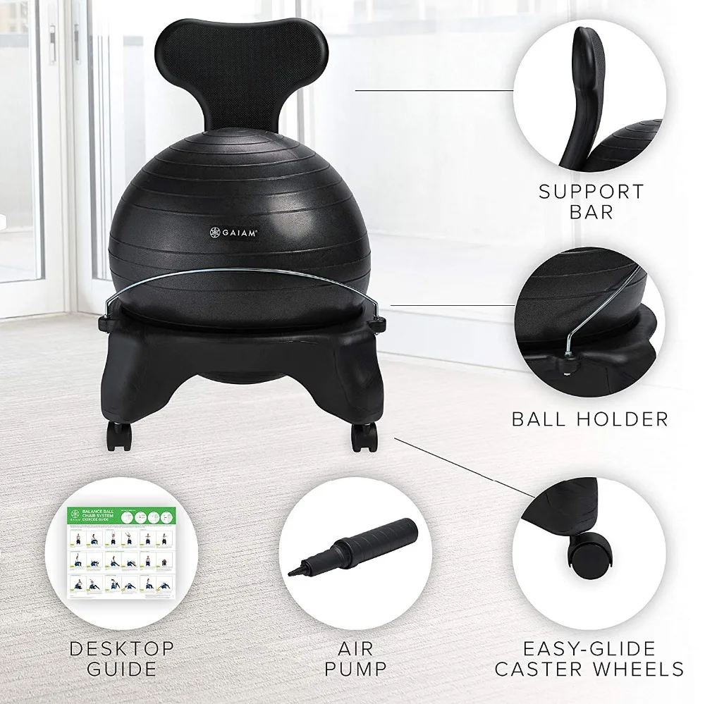 Balance Ball Chair Oefenstoel  - Exercise Ball Stability recensie en prijs